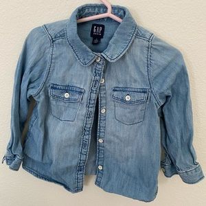 baby Gap jean shirt
